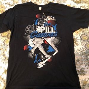 The Spill Canvas legs T-shirt